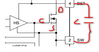 開關管 二極管 穩(wěn)壓反饋回路