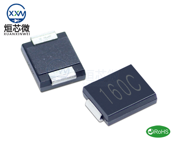 1.5SMC160CA參數,TVS二極管1.5SMC160CA瞬態抑制二極管